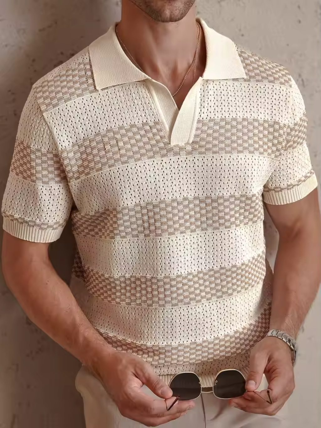Irving - Casual Knit Polo