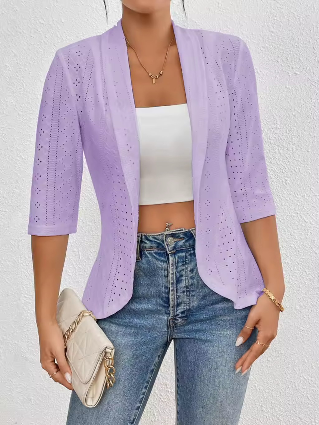Jane - Hollow Out Designer Jacket