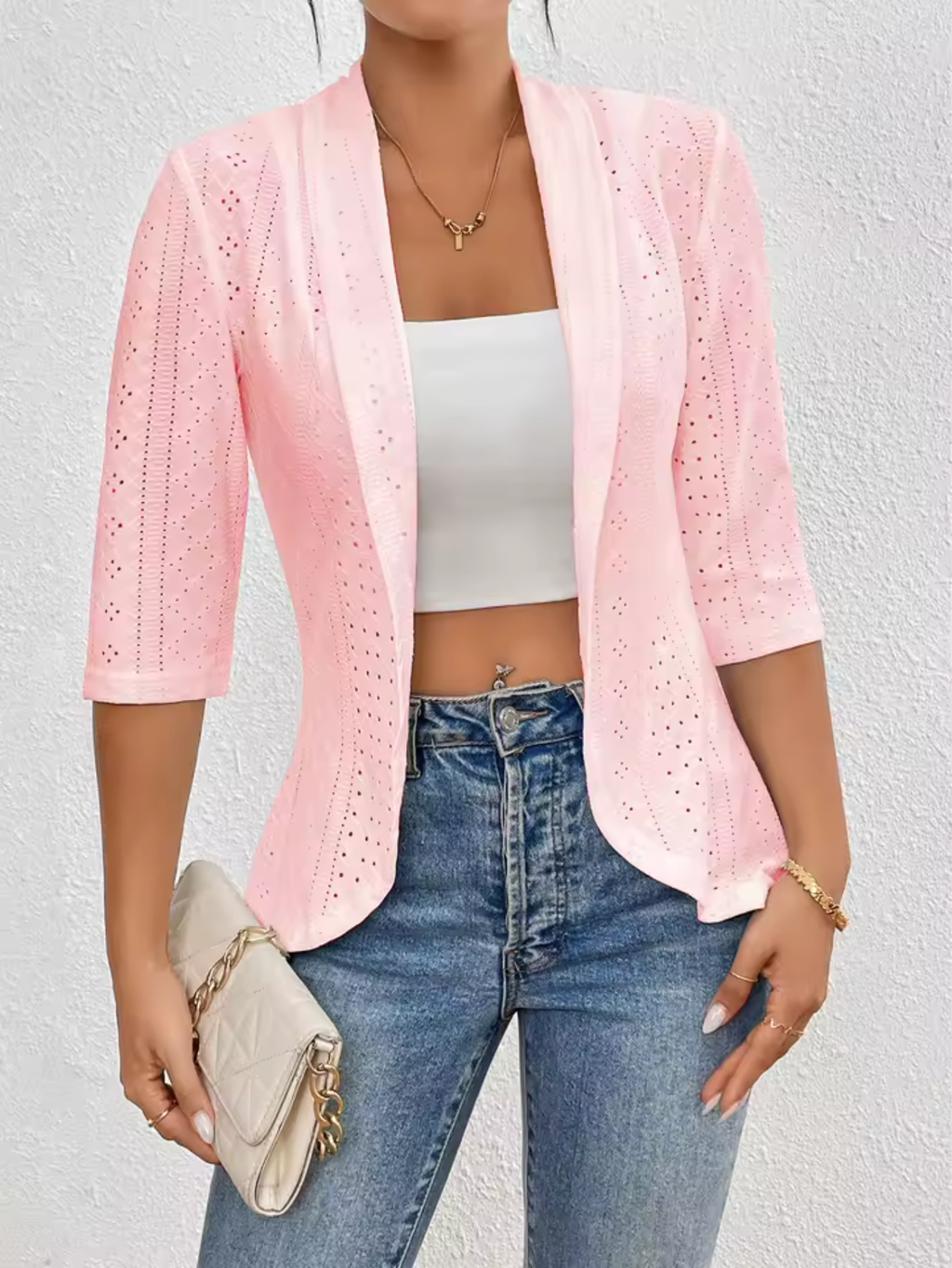 Jane - Hollow Out Designer Jacket